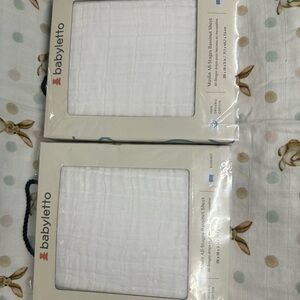 Babyletto Bassinet Muslin Fitted Sheet